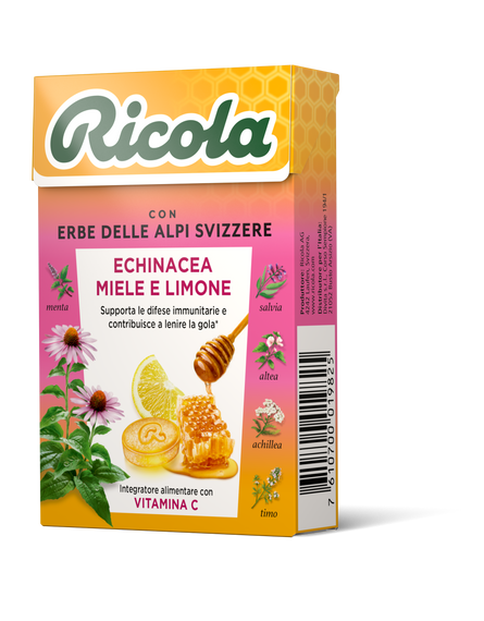 Astuccio 50g - Echinacea miele e limone