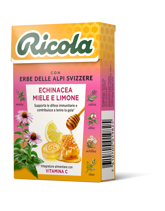Astuccio 50g - Echinacea miele e limone