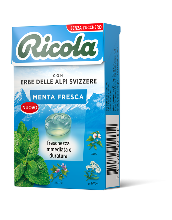 Astuccio 50g - Menta Fresca (senza zucchero)