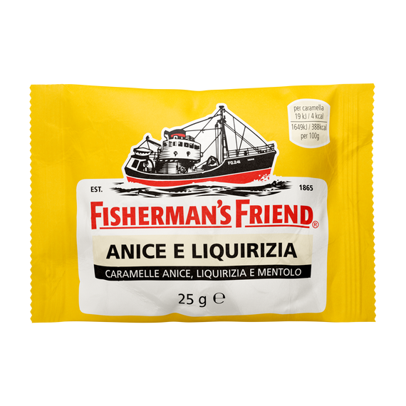 Bustina 25g - Anice e liquirizia (con zucchero)