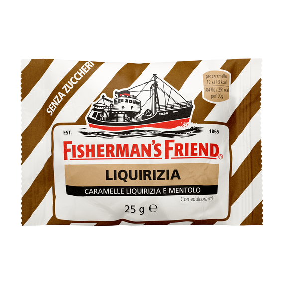 Bustina 25g- Liquirizia (senza zuccheri)