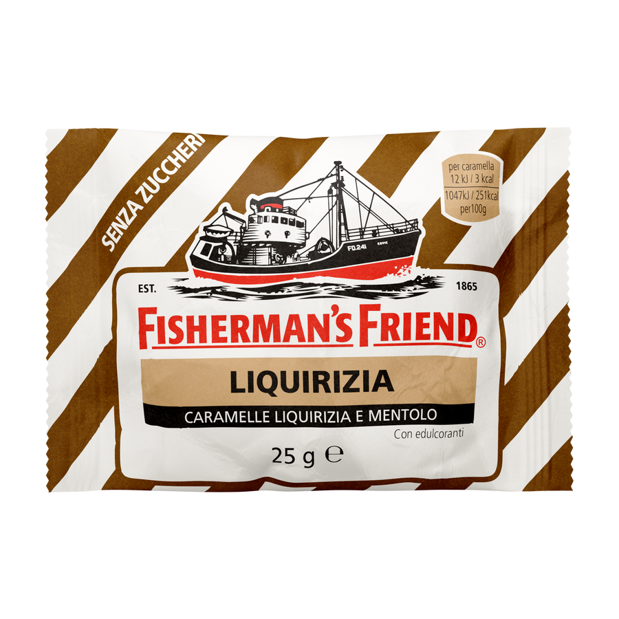 Bustina 25g- Liquirizia (senza zuccheri)