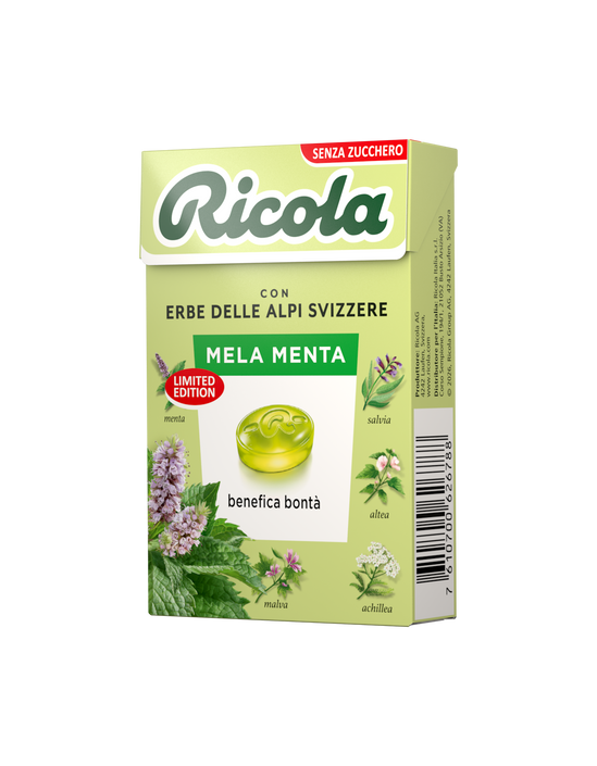 Astuccio 50g EDIZIONE LIMITATA - Mela Menta (senza zucchero)