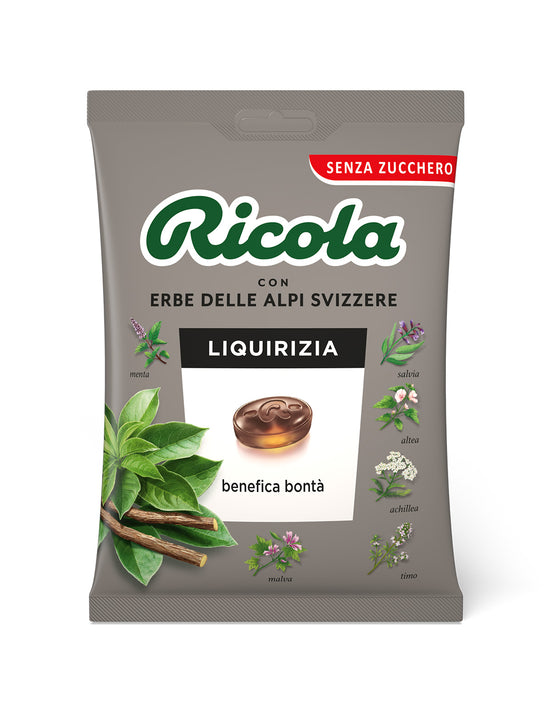 Busta 70g - Liquirizia (senza zucchero)